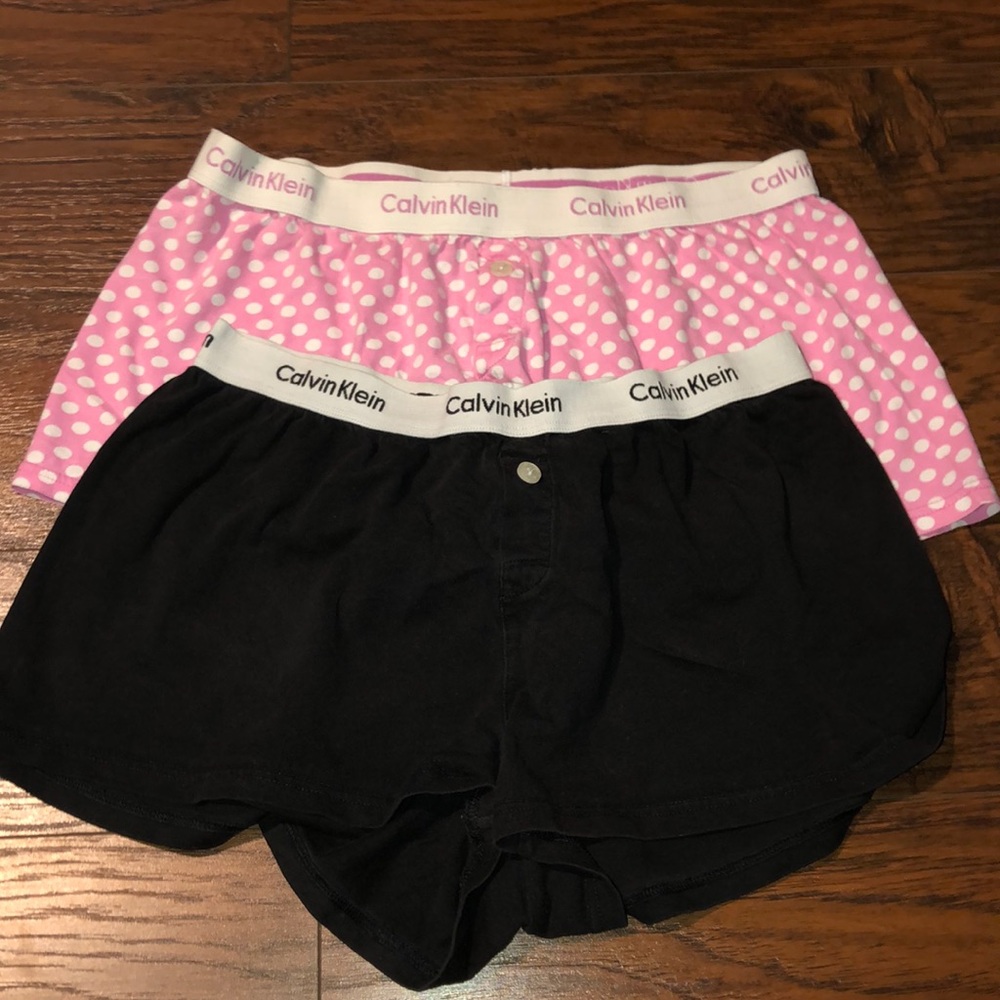 CALVIN KLEIN COTTON SLEEP SHORTS